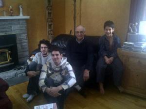 dad and the boys - Christmas 2012